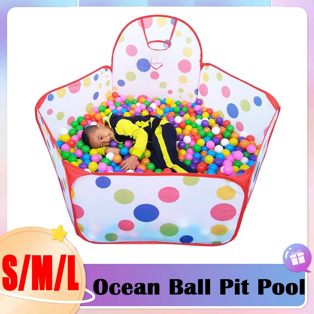 Baby Products Basket - Foldable Ocean Ball Pit Pool with