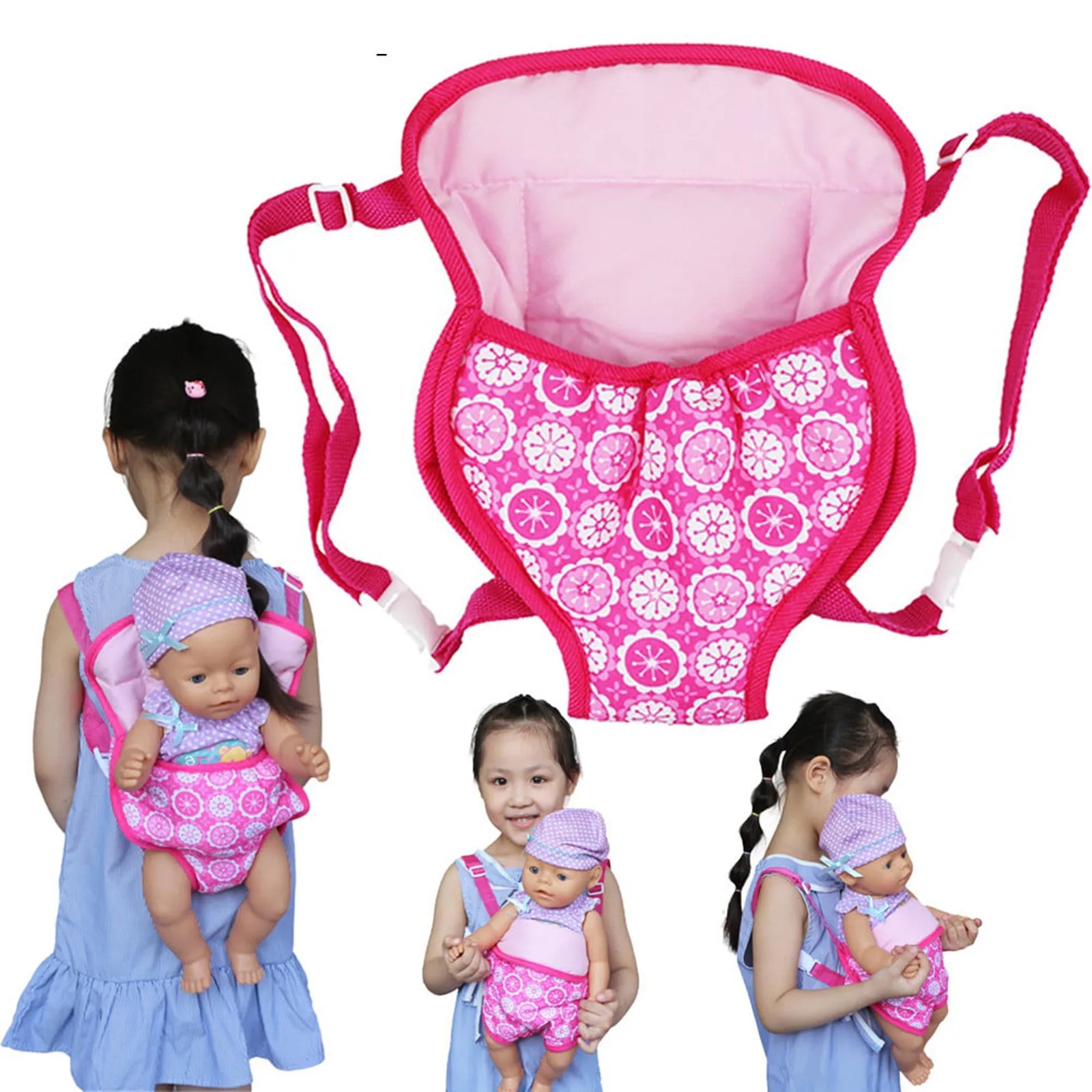 Baby Swing Bouncer - Dolls Out Going Carry Bag Backpack