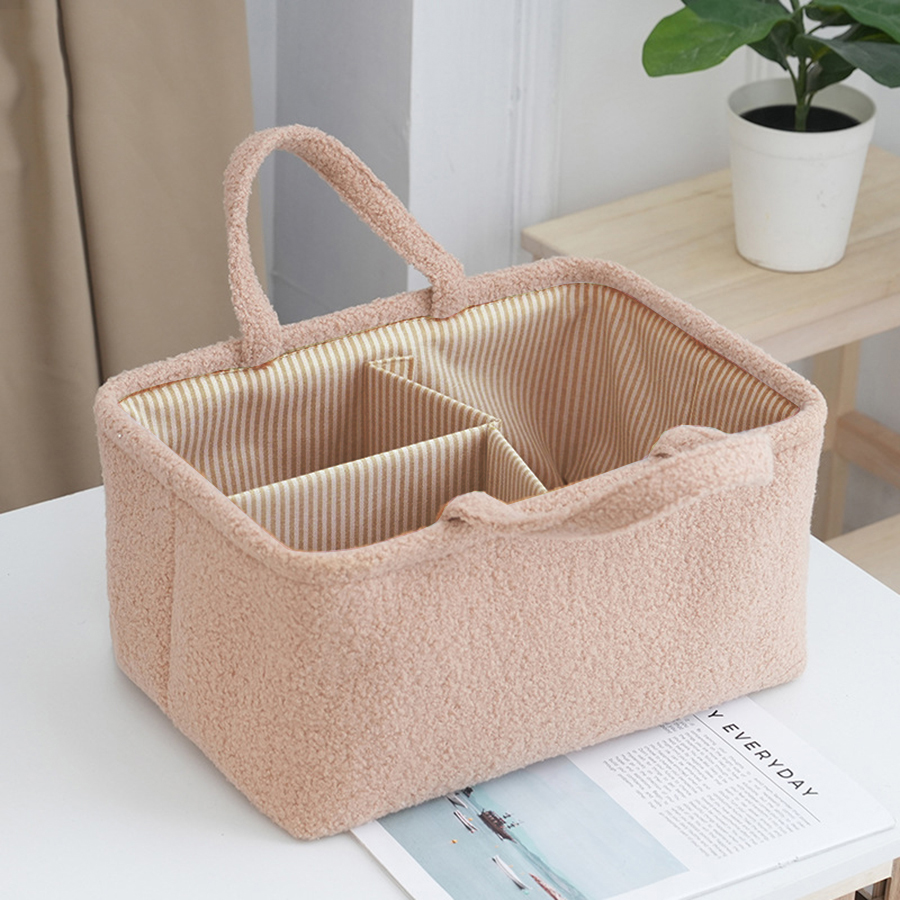 Baby Products Basket - Travel Portable Mommy Bag Diaper Bag