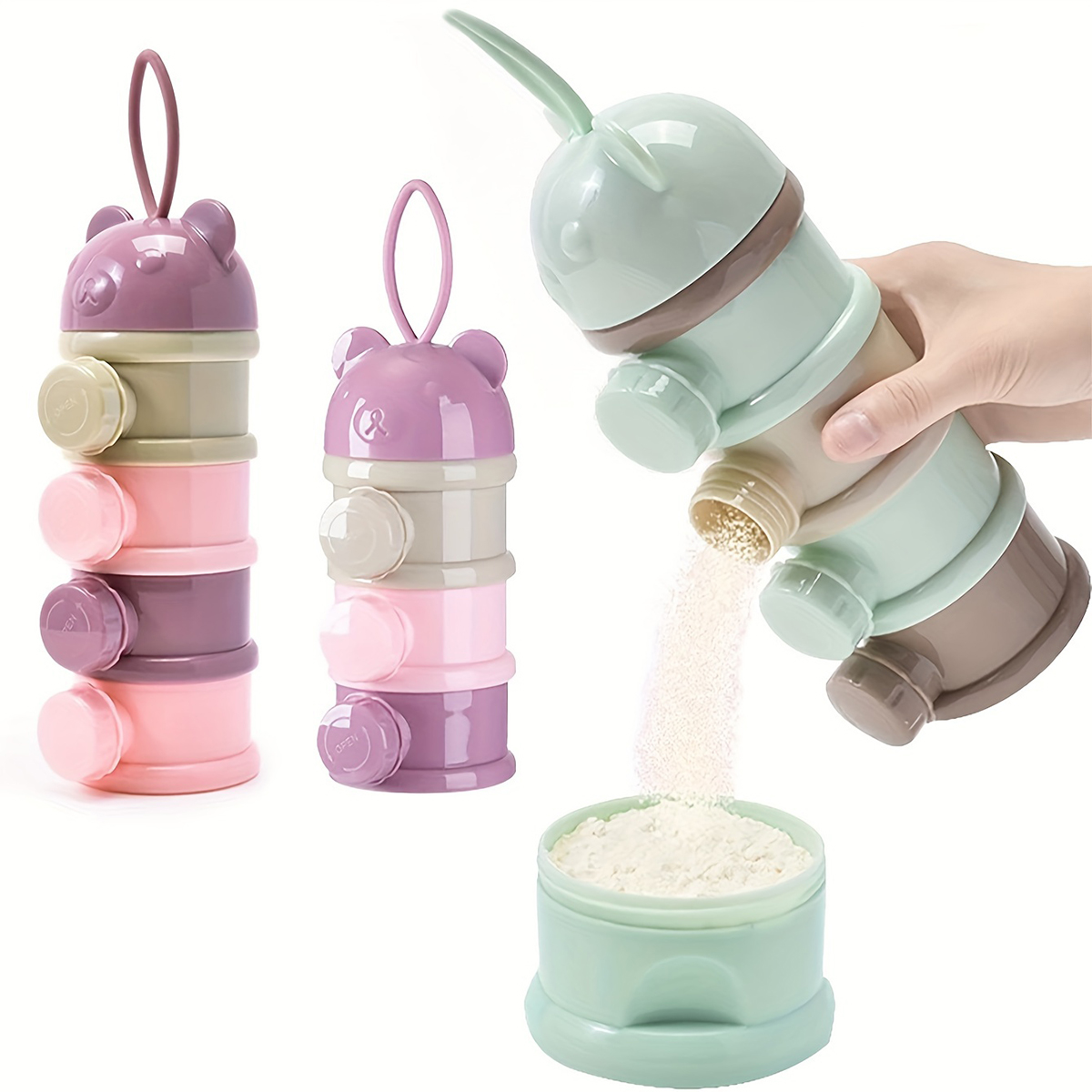 Baby Products Distributor - Large Capacity Baby Milk Powder Container
