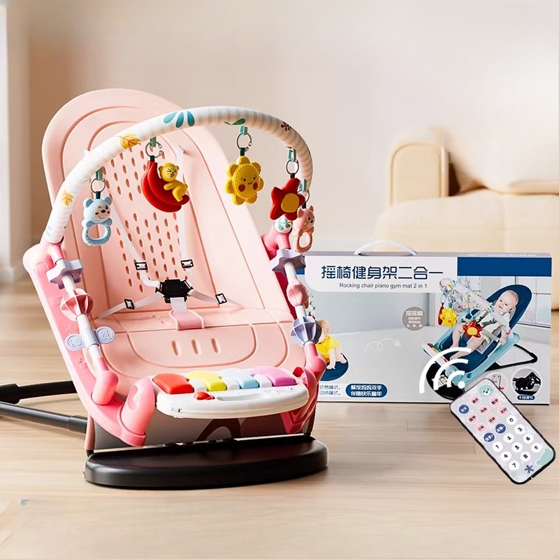 Baby Swing Bouncer - 2 in 1 Baby Fitness Stand
