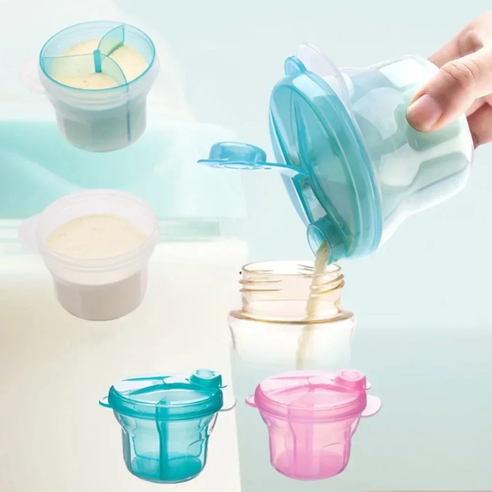 Baby Products Distributor - 3-grid Portable Formula Dispenser for Infant