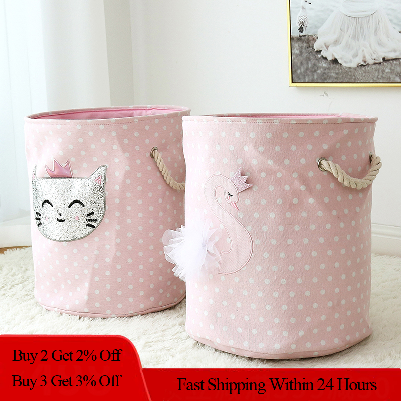 Baby Products Basket - Foldable Laundry Basket for Dirty Clothes