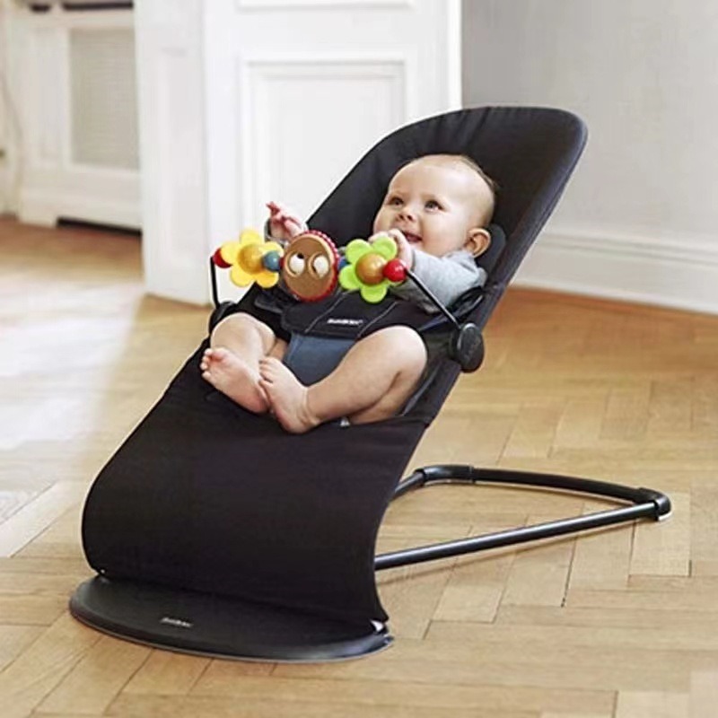 Baby Swing Bouncer - Baby Rocker Chair Reclining Seat Foldable