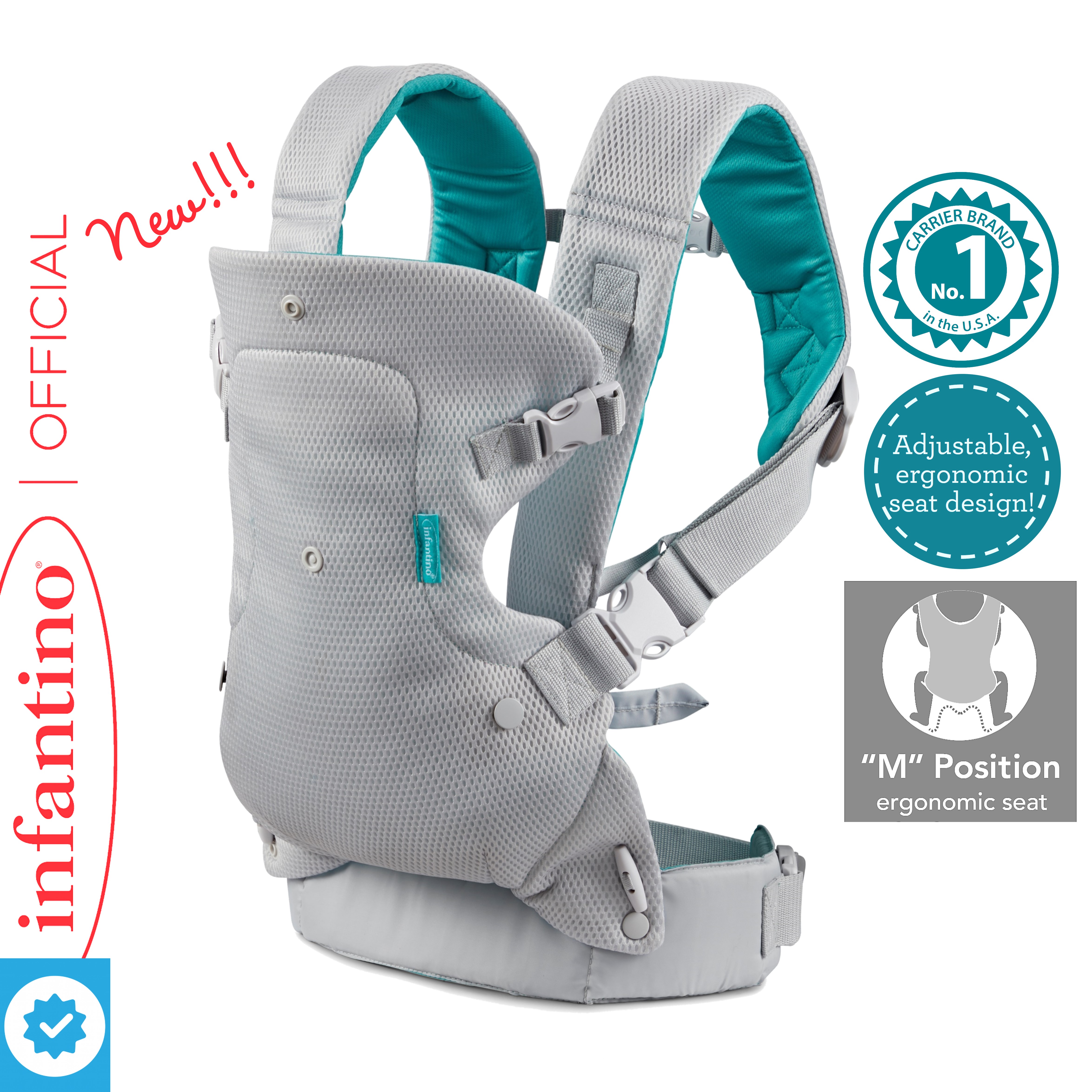 Baby Swing Bouncer - Advanced 4-in-1 Baby Carrier Strap Multifunctional