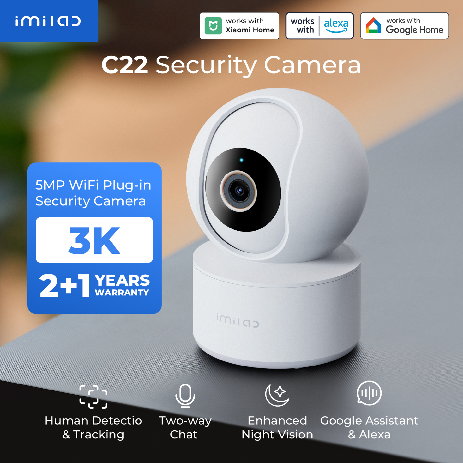 Xiaomi Baby Products - IMILAB Baby Monitor Indoor Security Camera