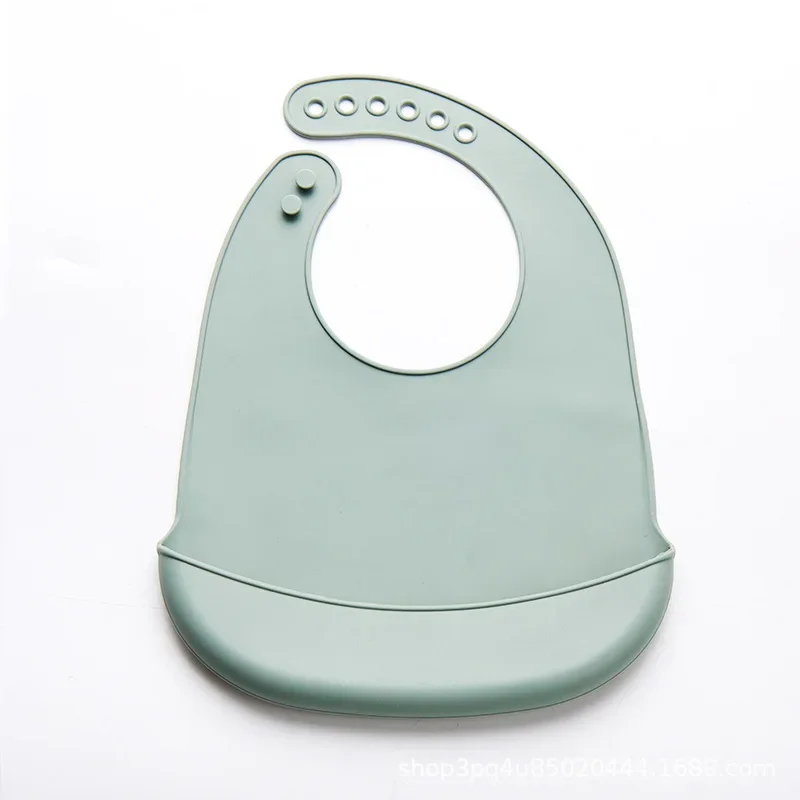 1-3pcs Baby Bib Adjustable Wat - Silicone Baby Bibs 评论和价格