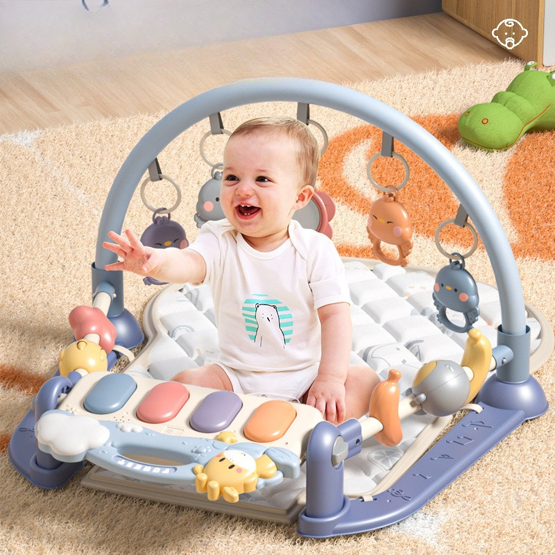 Kick Piano Play Gym for Babies - Baby Rattle Toy Set 评论和价格