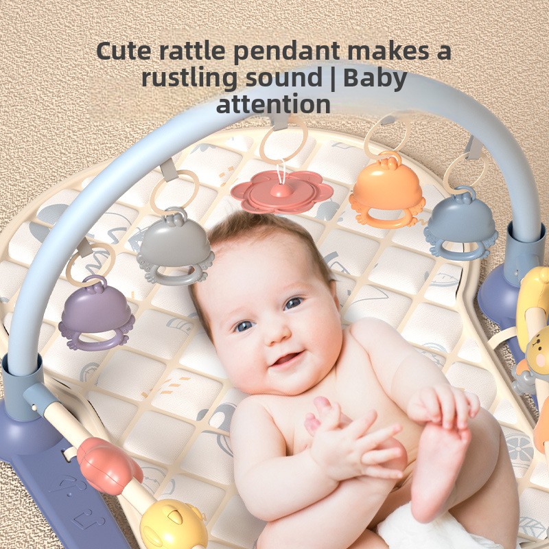 Kick Piano Play Gym for Babies - Baby Rattle Toy Set 评论和价格