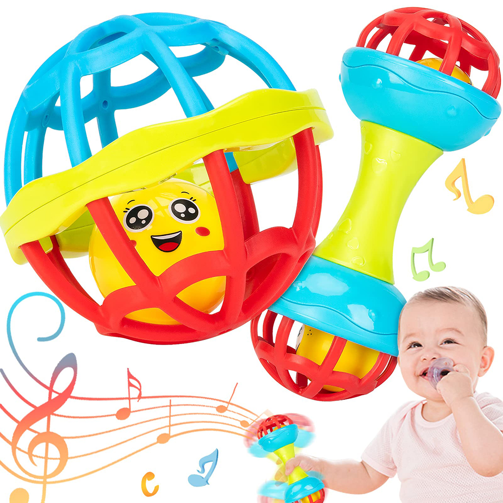 Baby Rattles 0 12 Months Baby  - Baby Rattle Toy Set 评论和价格