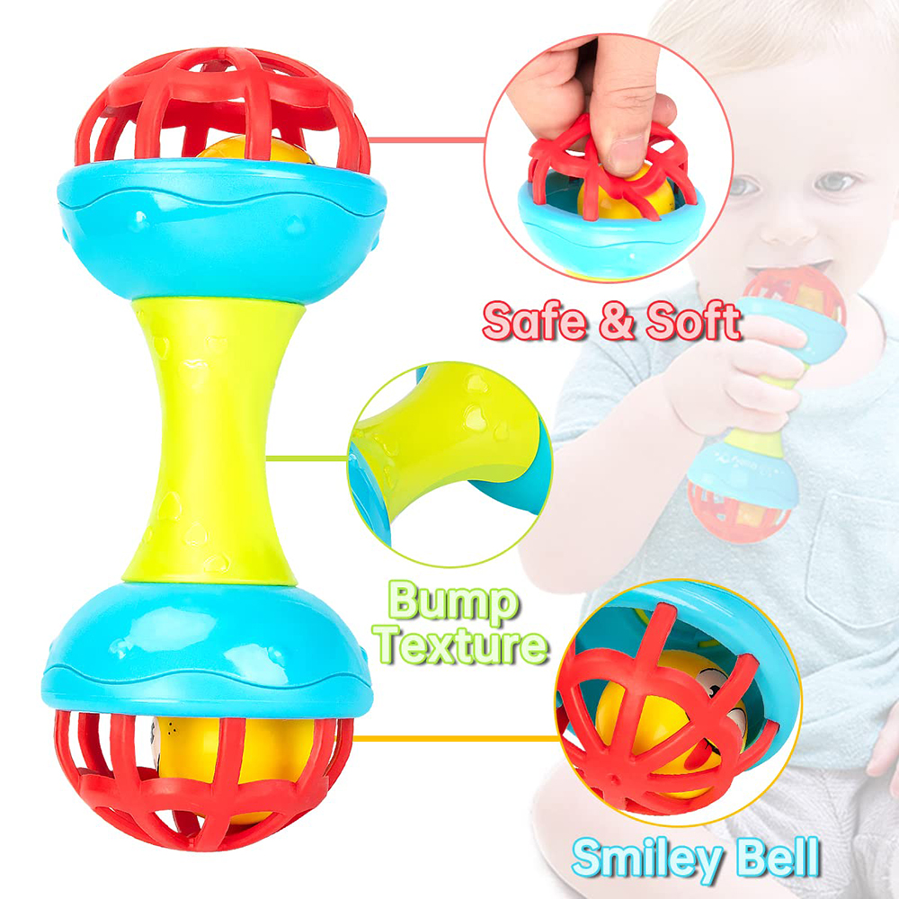 Baby Rattles 0 12 Months Baby  - Baby Rattle Toy Set 评论和价格