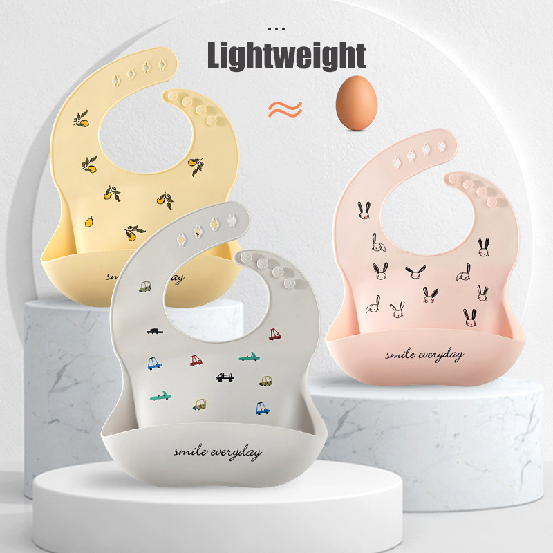 Silicone Baby Bibs 4 Speeds Ad - Silicone Baby Bibs 评论和价格