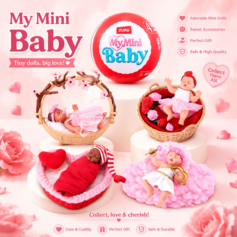 Zuru Mini Brand My Mini Baby S - Baby Products Good Brand 评论和价格