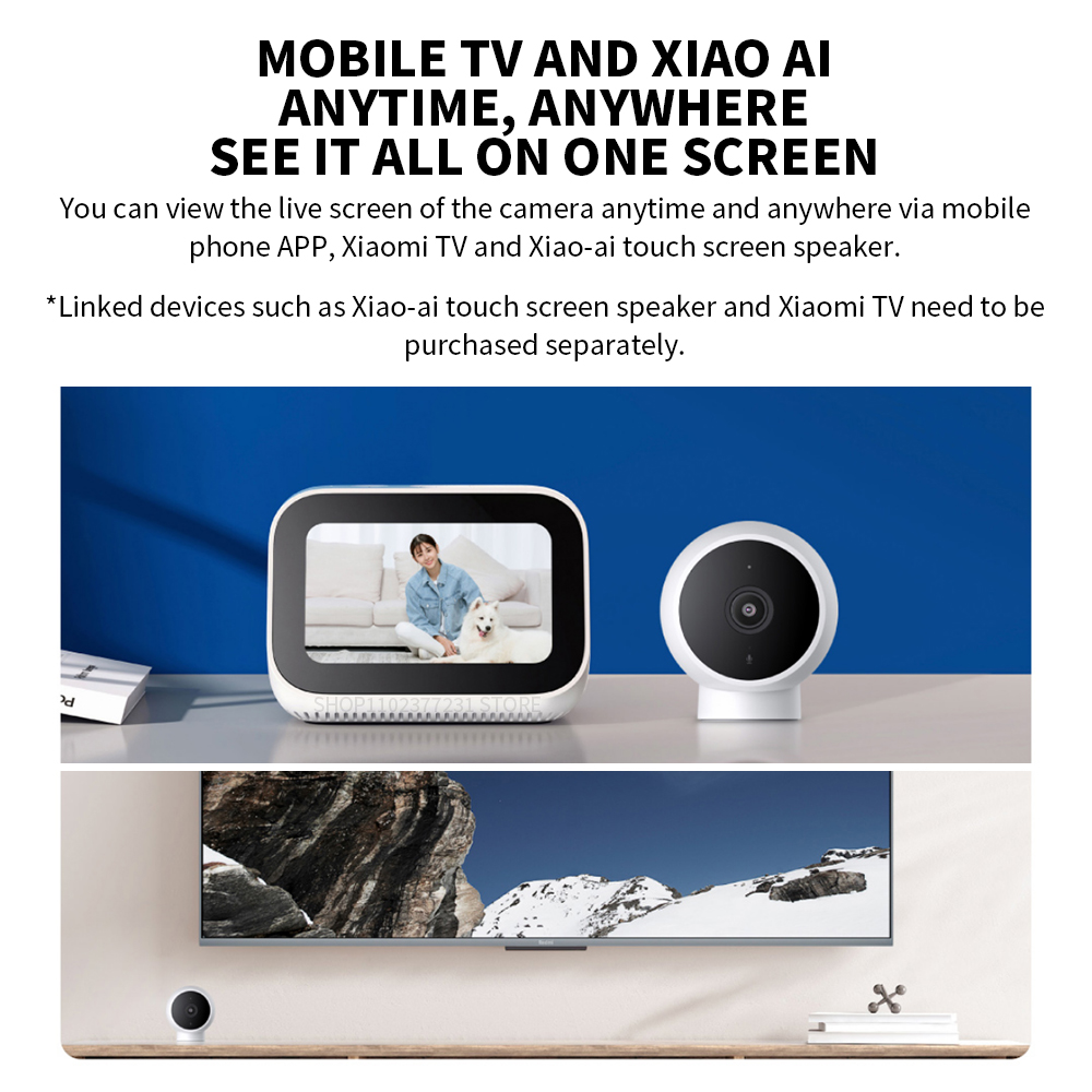 Xiaomi IP Camera 2K 1296P WiFi - Xiaomi Baby Products 评论和价格