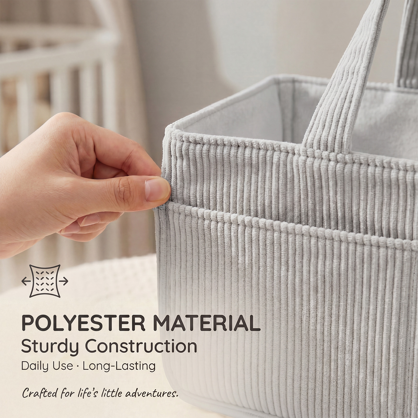 Portable Baby Diaper Caddy Org - Baby Products Basket 评论和价格