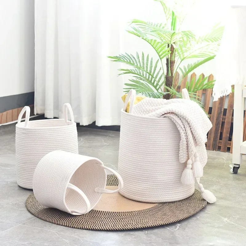 Large Woven Laundry Basket Sun - Baby Products Basket 评论和价格