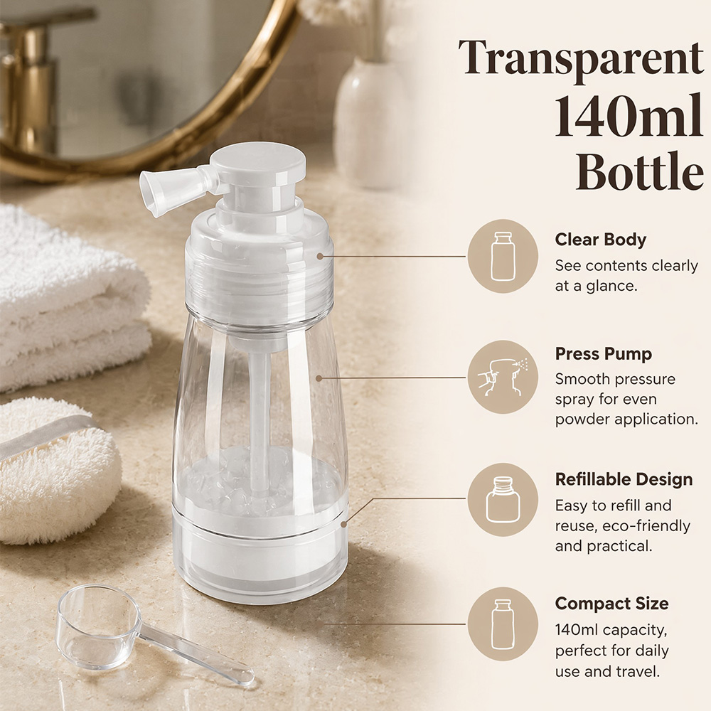 140ml Press-Type Dry Powder Sp - Baby Products Distributor 评论和价格