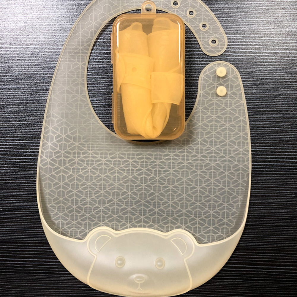 Baby eating bib, complementary - Silicone Baby Bibs 评论和价格