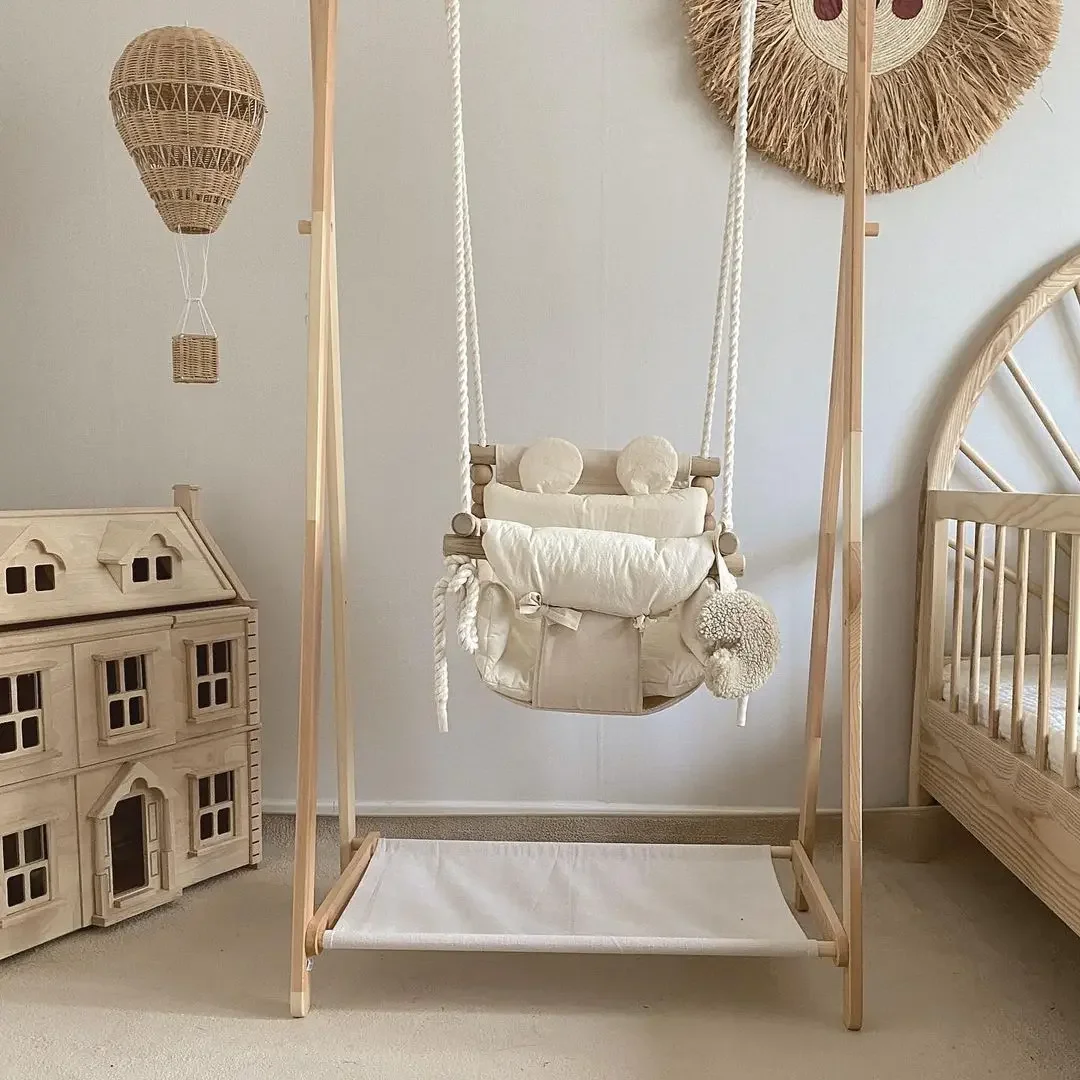 Baby Indoor Hanging Swing Infa - Baby Swing Bouncer 评论和价格