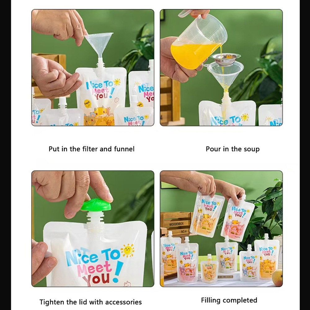 200ml  Baby Food Pouches Baby  - Baby Products Distributor 评论和价格
