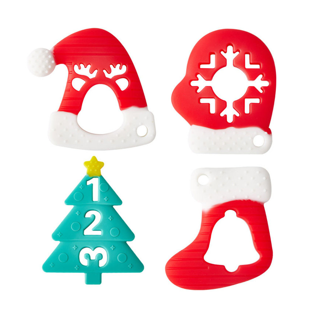 4Pcs Baby Teether Safe Skin Fr - Baby Products Skin Care 评论和价格