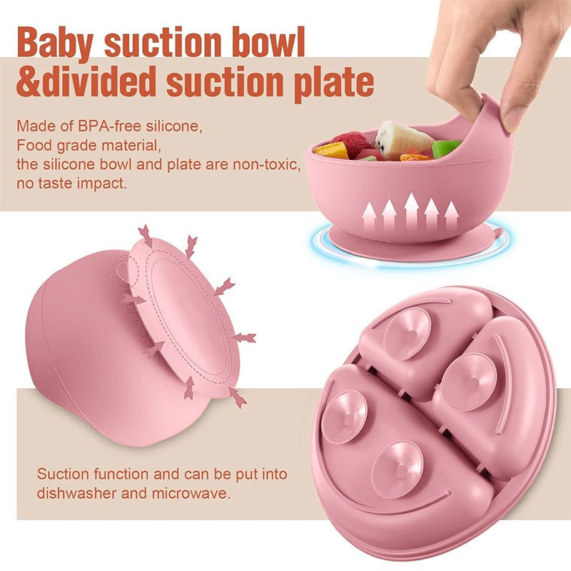 Children's silicone tableware  - Silicone Baby Bibs 评论和价格