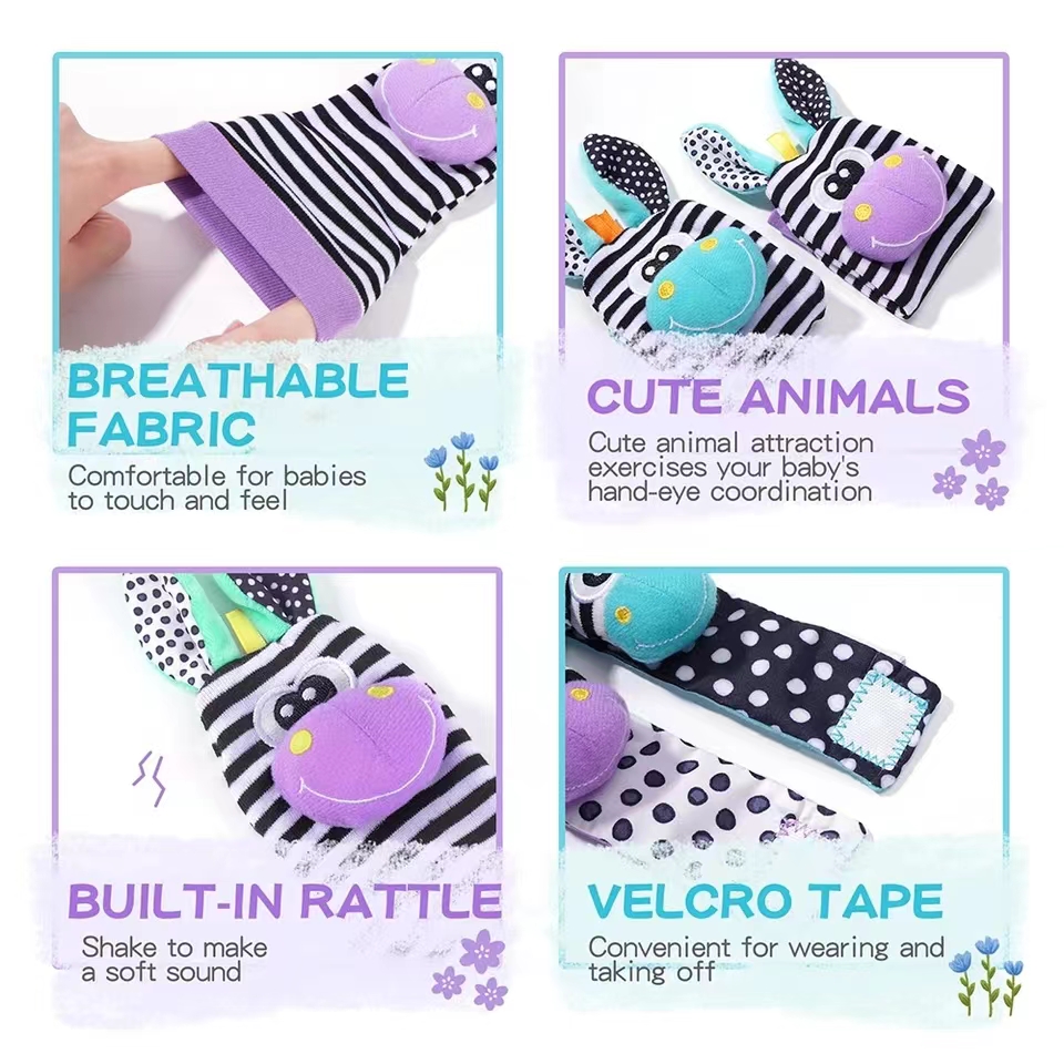 Baby Infant Wrist Rattle Socks - Baby Products Game 评论和价格
