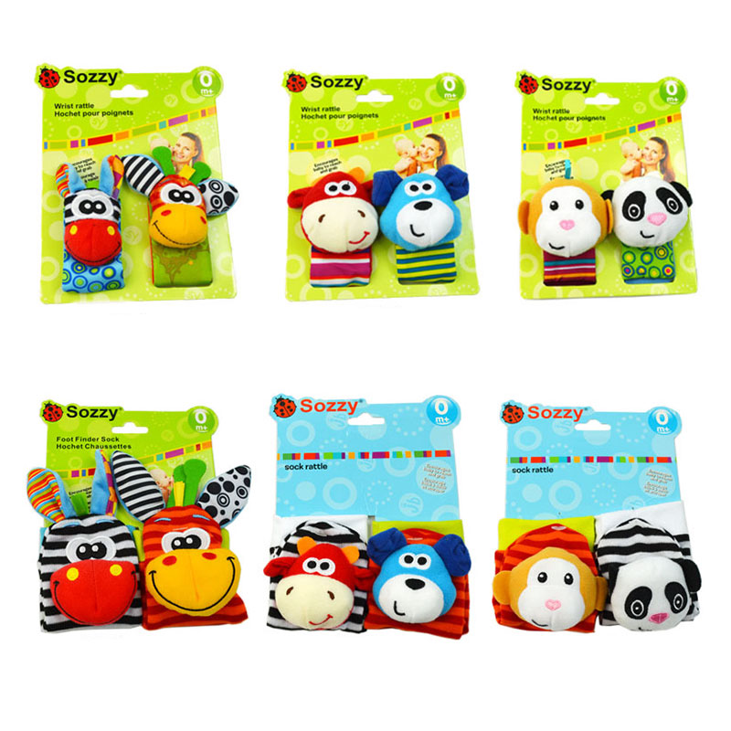 Baby Socks Rattle Toys for Bab - Baby Rattle Toy Set 评论和价格