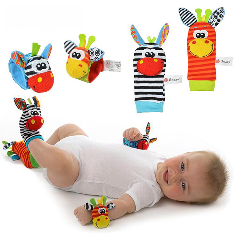 Baby Socks Rattle Toys for Bab - Baby Rattle Toy Set 评论和价格