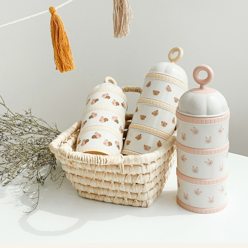 Cute Bear Milk Powder Box Baby - Baby Products Distributor 评论和价格