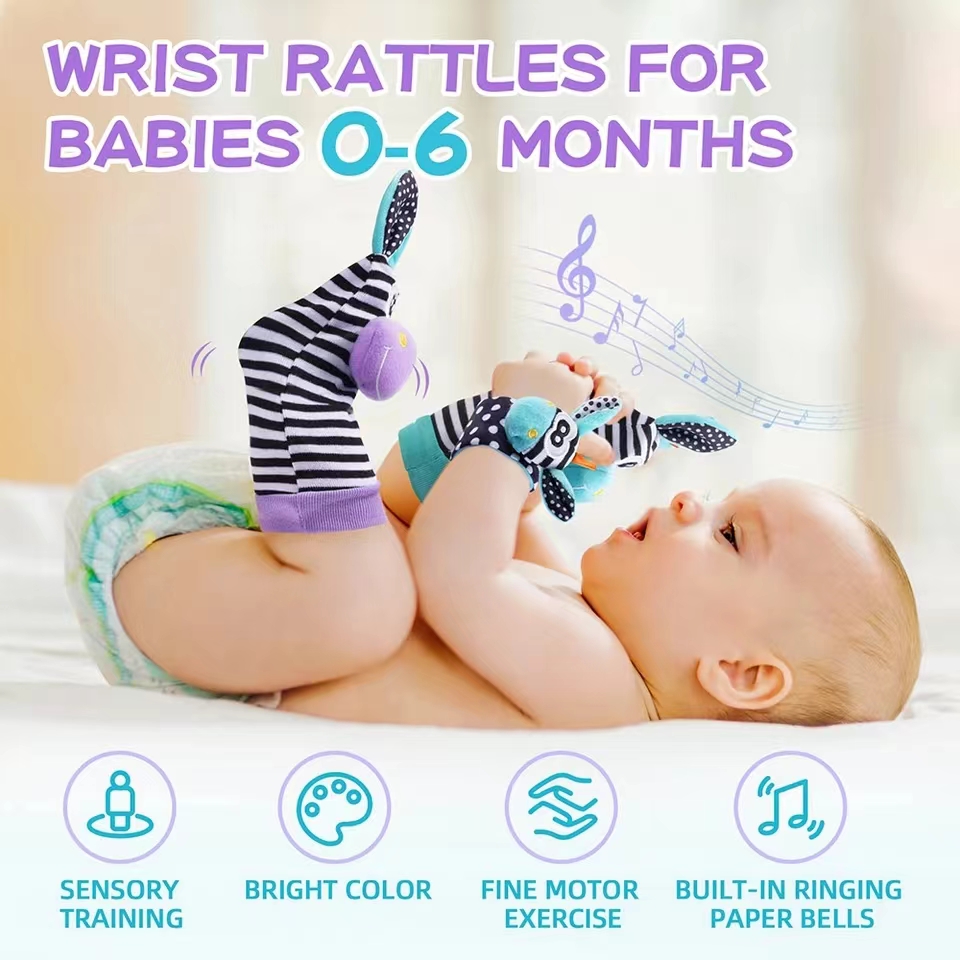 Baby Infant Wrist Rattle Socks - Baby Products Game 评论和价格