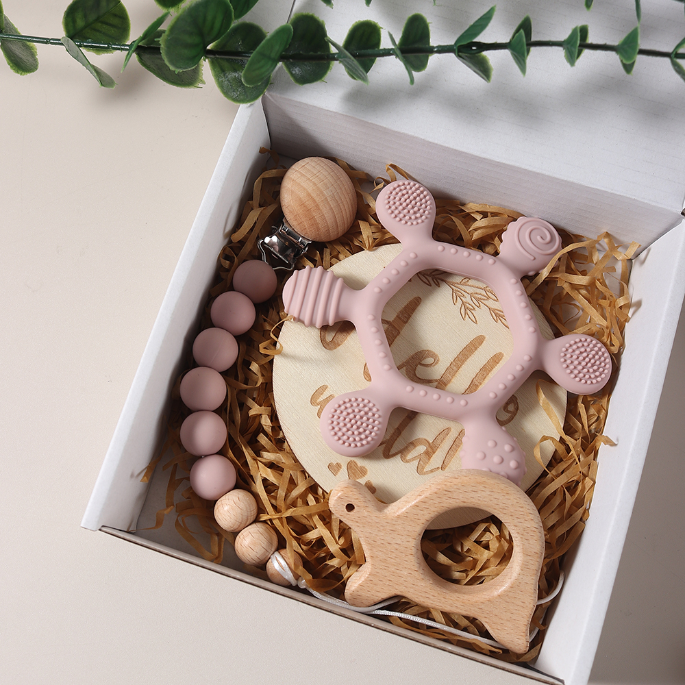 2025 baby gift set silicone te - Baby Rattle Toy Set 评论和价格