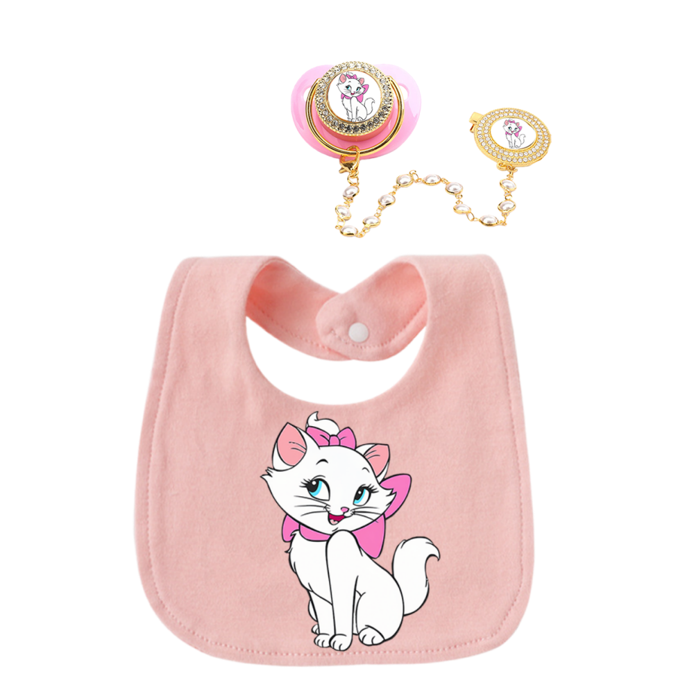 Baby pacifier and pacifier hol - Silicone Baby Bibs 评论和价格