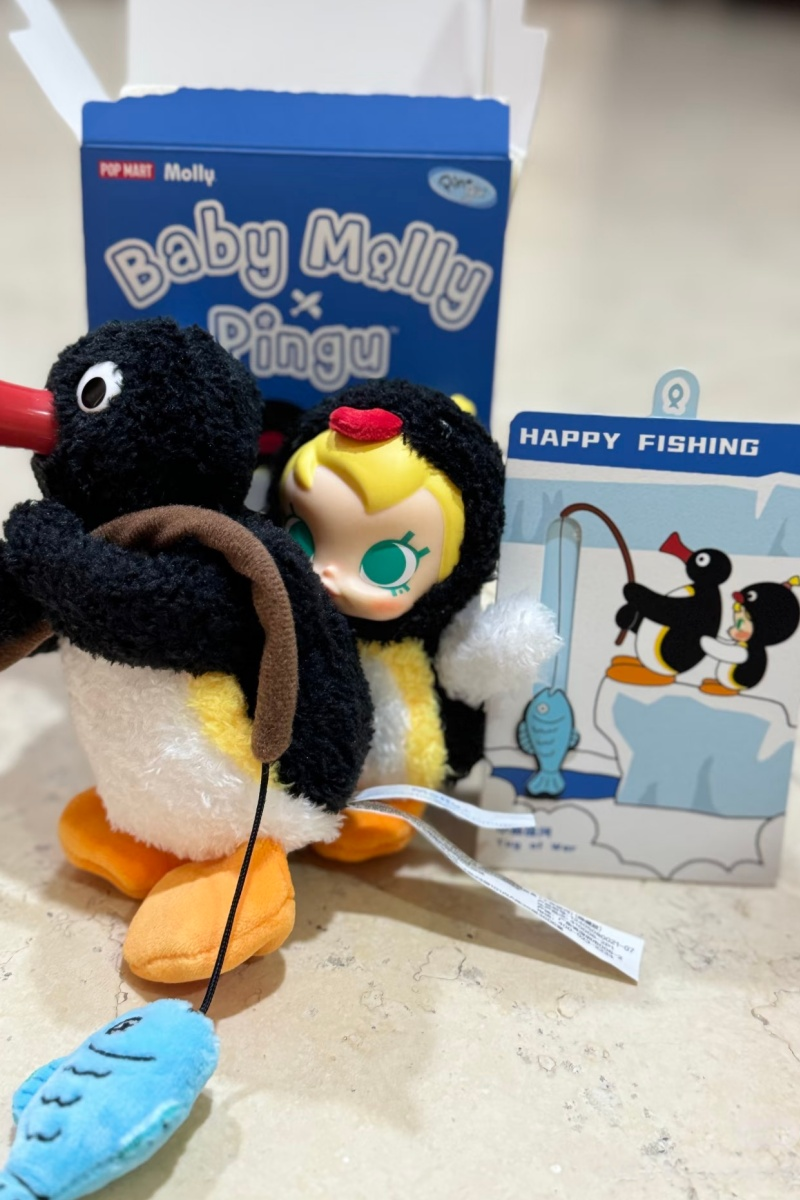 POP MART Baby Molly X Pingu Ha - Baby Products Game 评论和价格