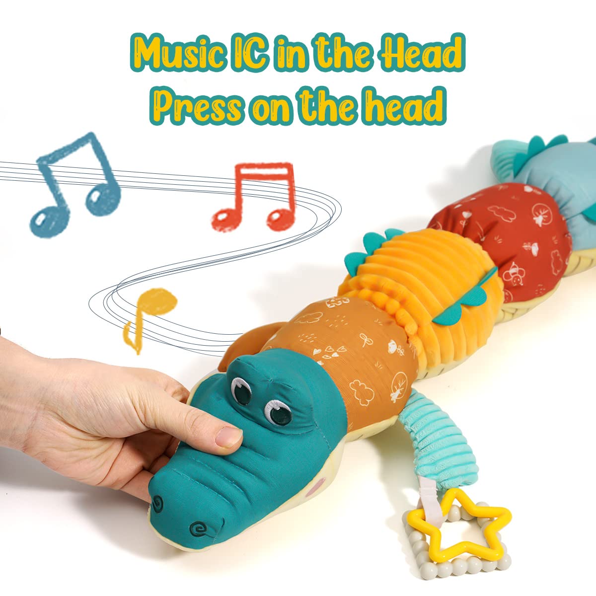 Tummy Time Toys 0-24 Months Ba - Baby Rattle Toy Set 评论和价格