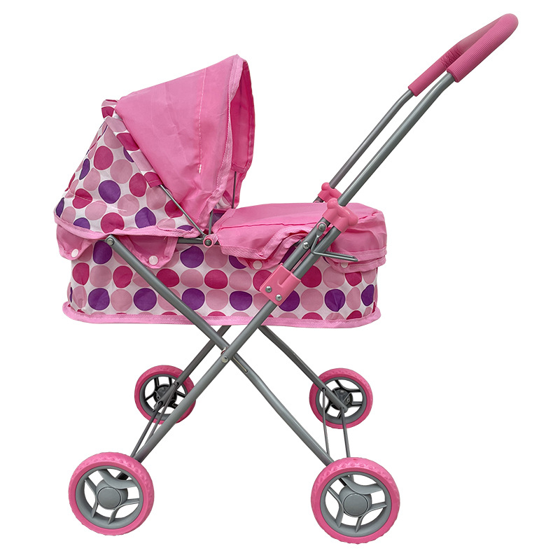 Foldable Doll Pram Stroller Si - Baby Swing Bouncer 评论和价格
