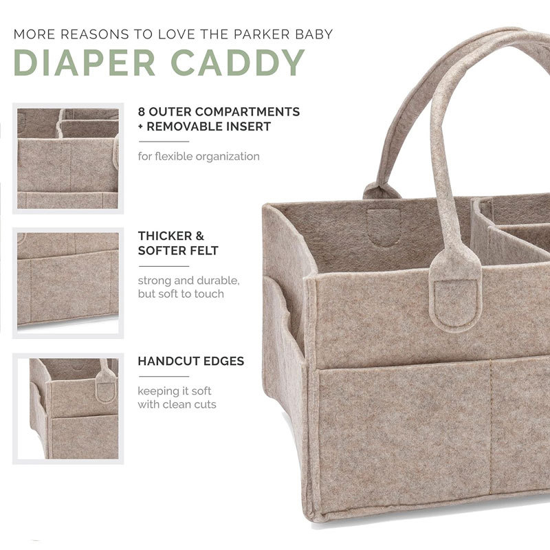 Diaper Caddy - Nursery Storage - Baby Products Basket 评论和价格