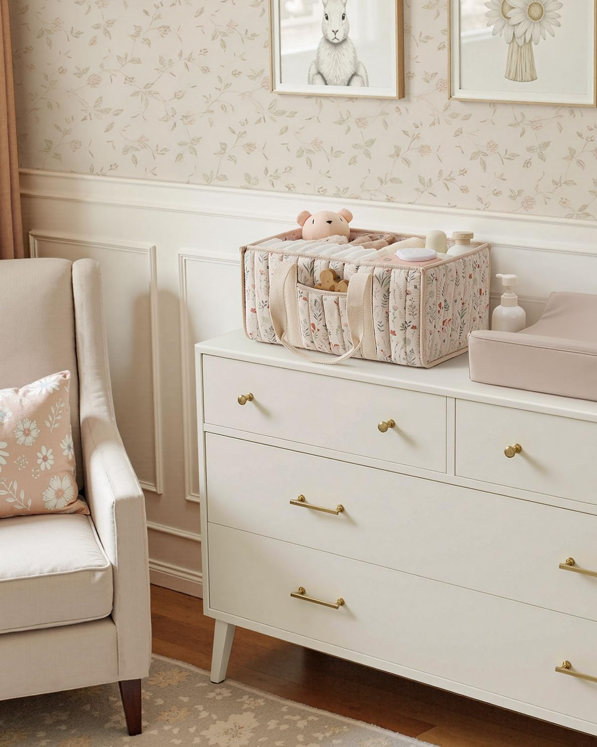 Diaper Caddy Organizer, Stylis - Baby Products Basket 评论和价格