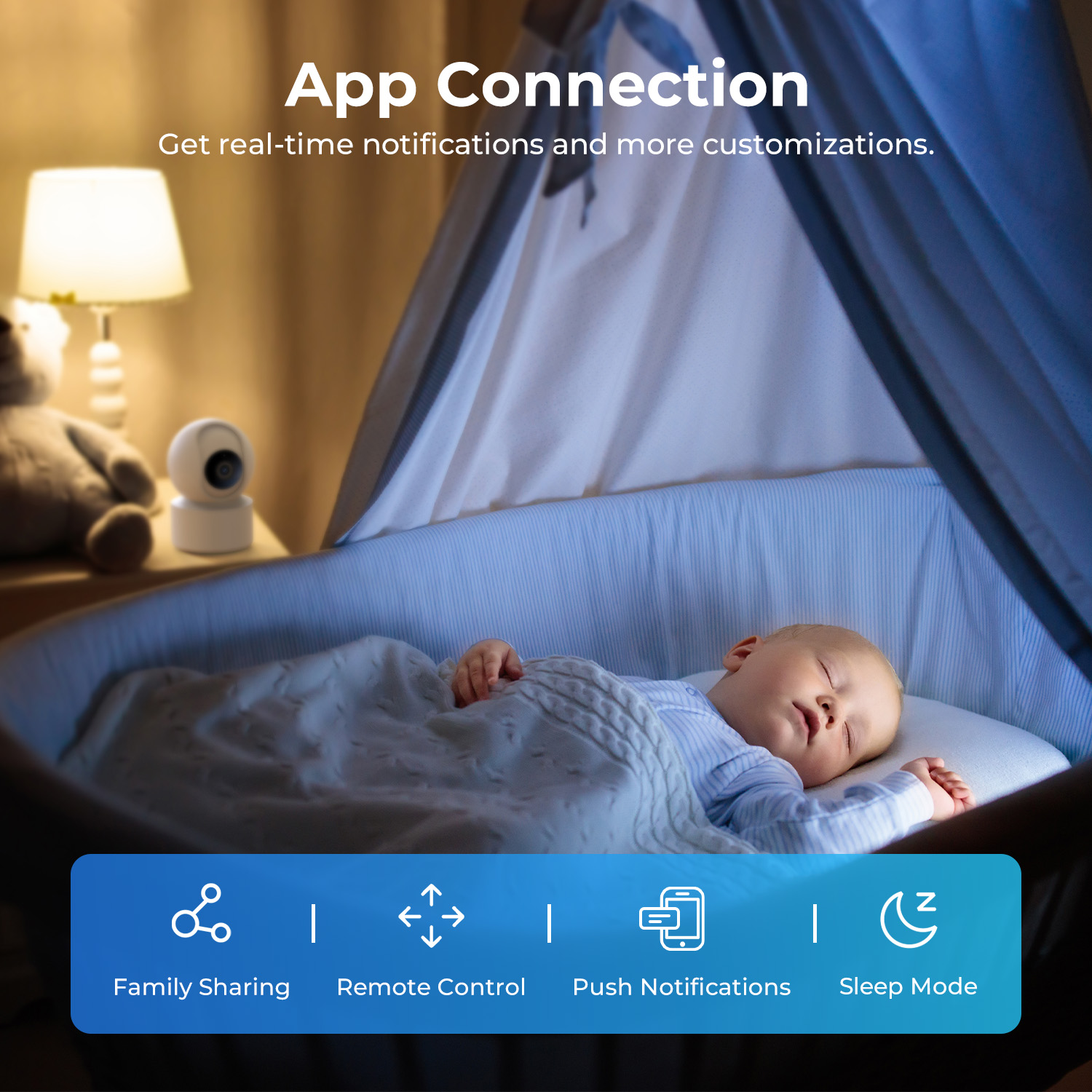 IMILAB Baby Monitor Indoor Sec - Xiaomi Baby Products 评论和价格
